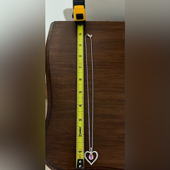 Colore SG - Pink Sapphire Pendant Necklace - Picture 5 of 11